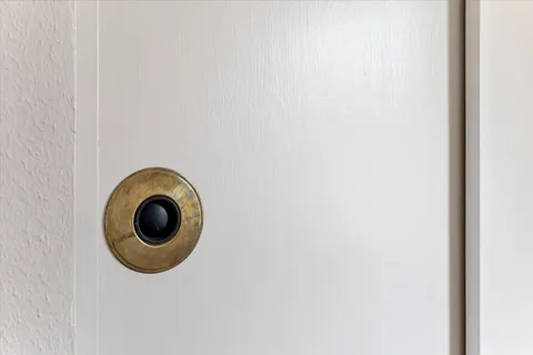 a close up of a wall