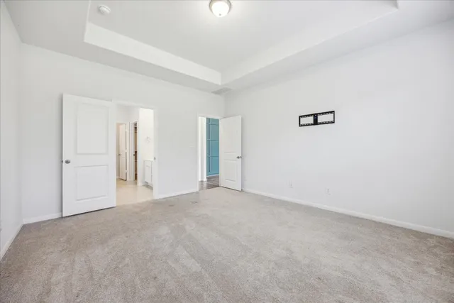 a view of empty room