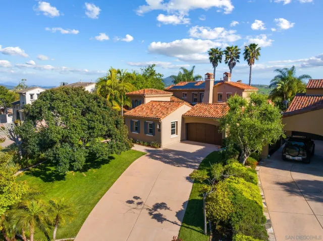 a view of a lake with houses