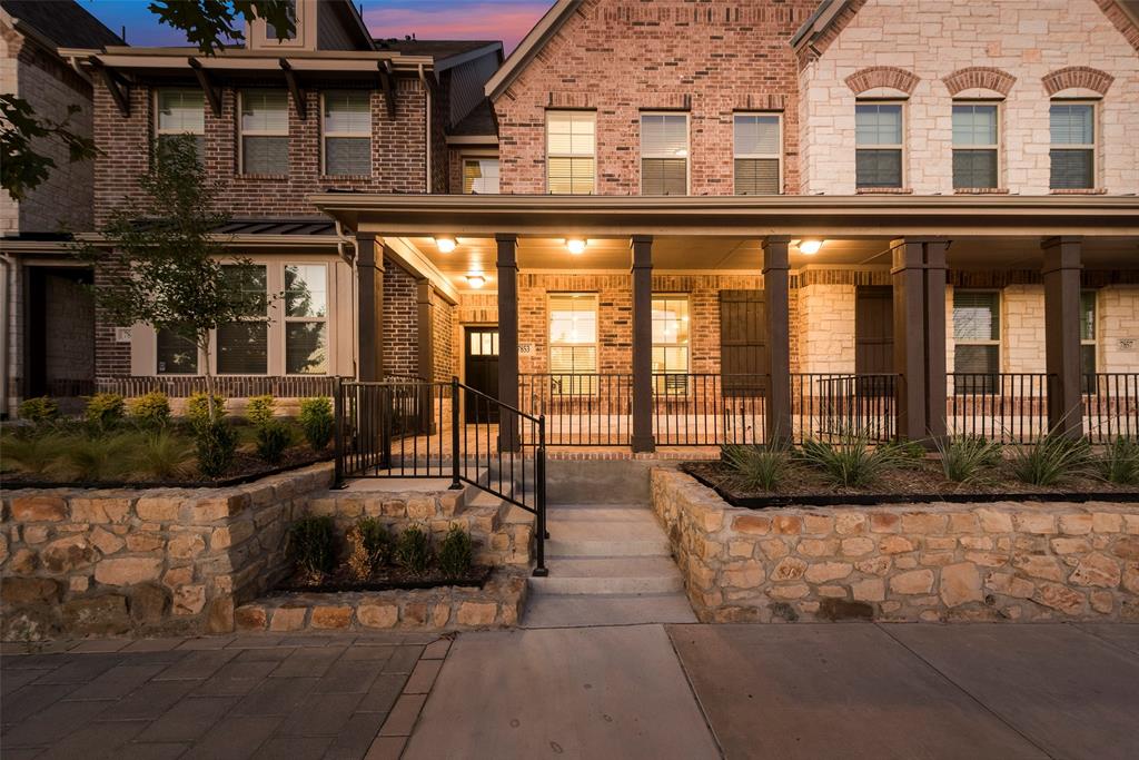7853 Sunset Boulevard Rowlett, TX 75088 - Photo 3 of 31 a front view of a house with a yard