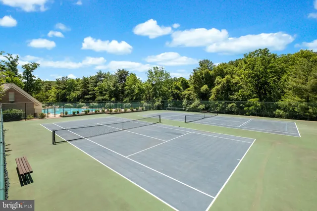 a view of a tennis court