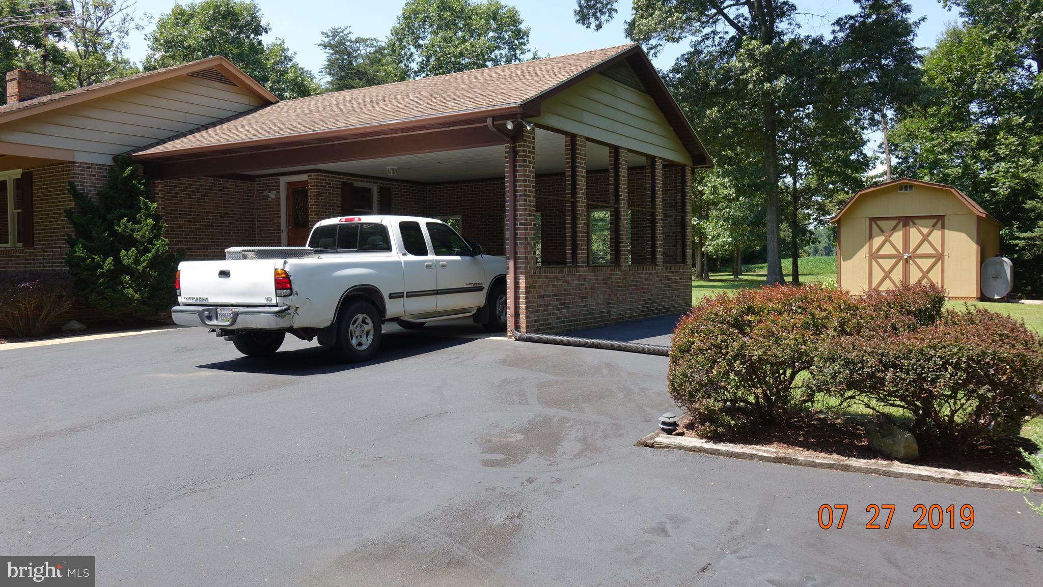 Carport for two vehicles