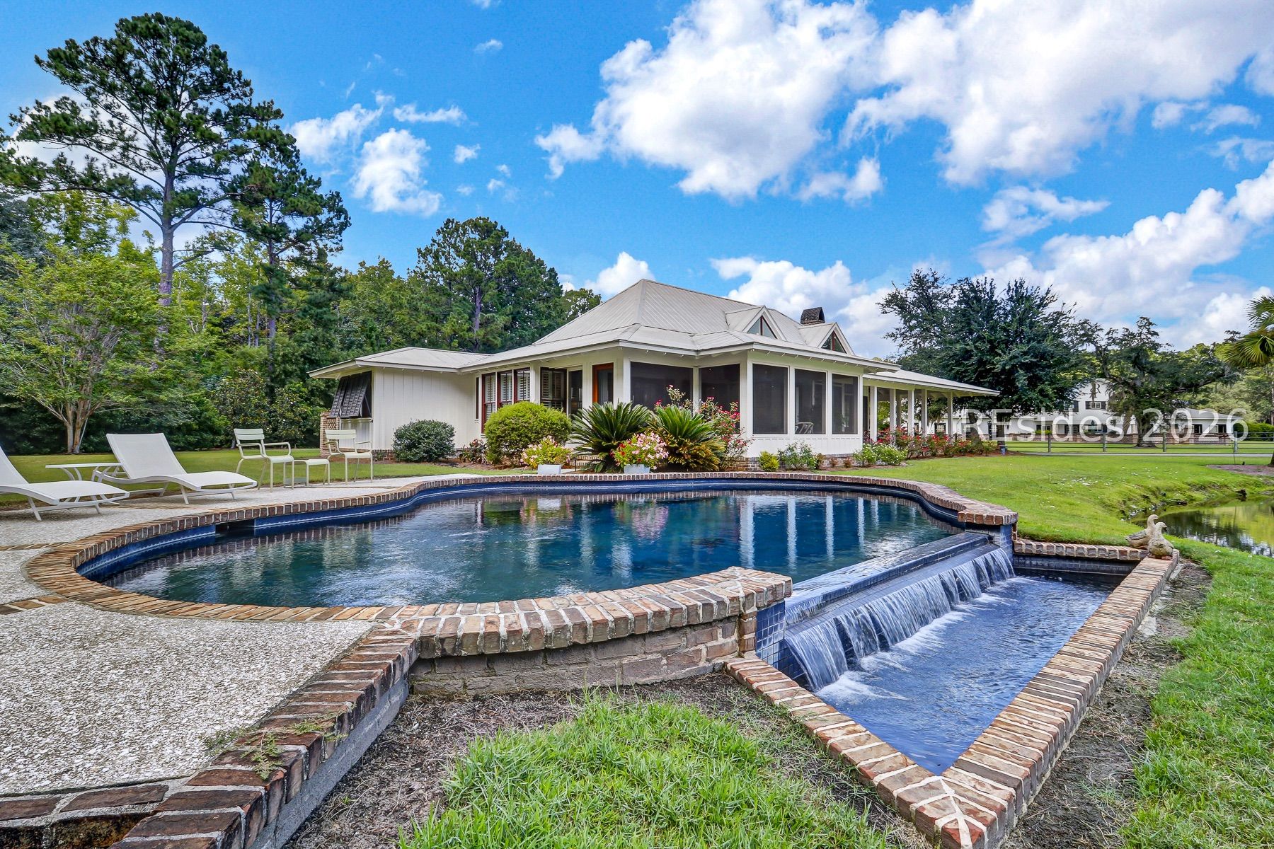 165 Golda Drive Ridgeland, SC 29936 - Photo 50 of 100 Heated Saltwater Infinity Pool