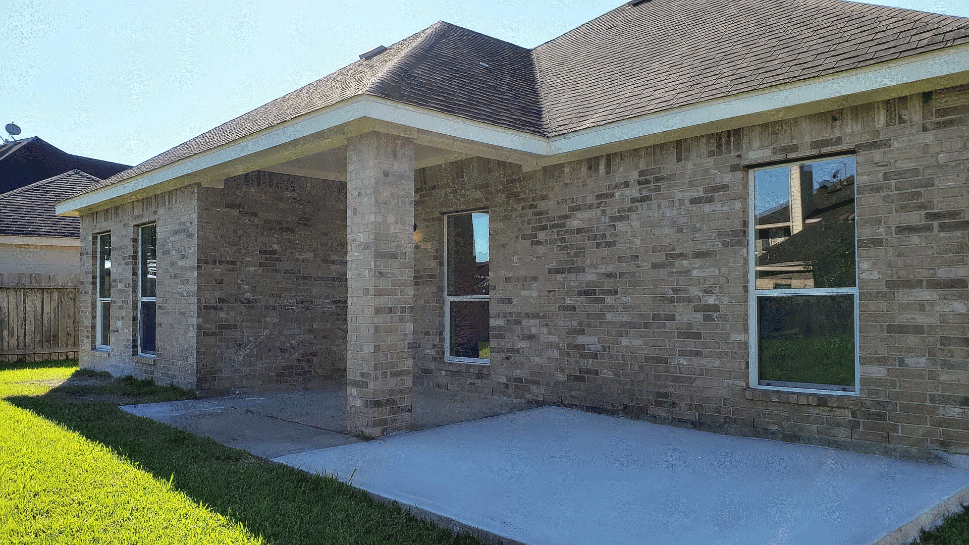 3710 Ransom Road Richmond, TX 77469 - Photo 42 of 42 a brick house with a outdoor space