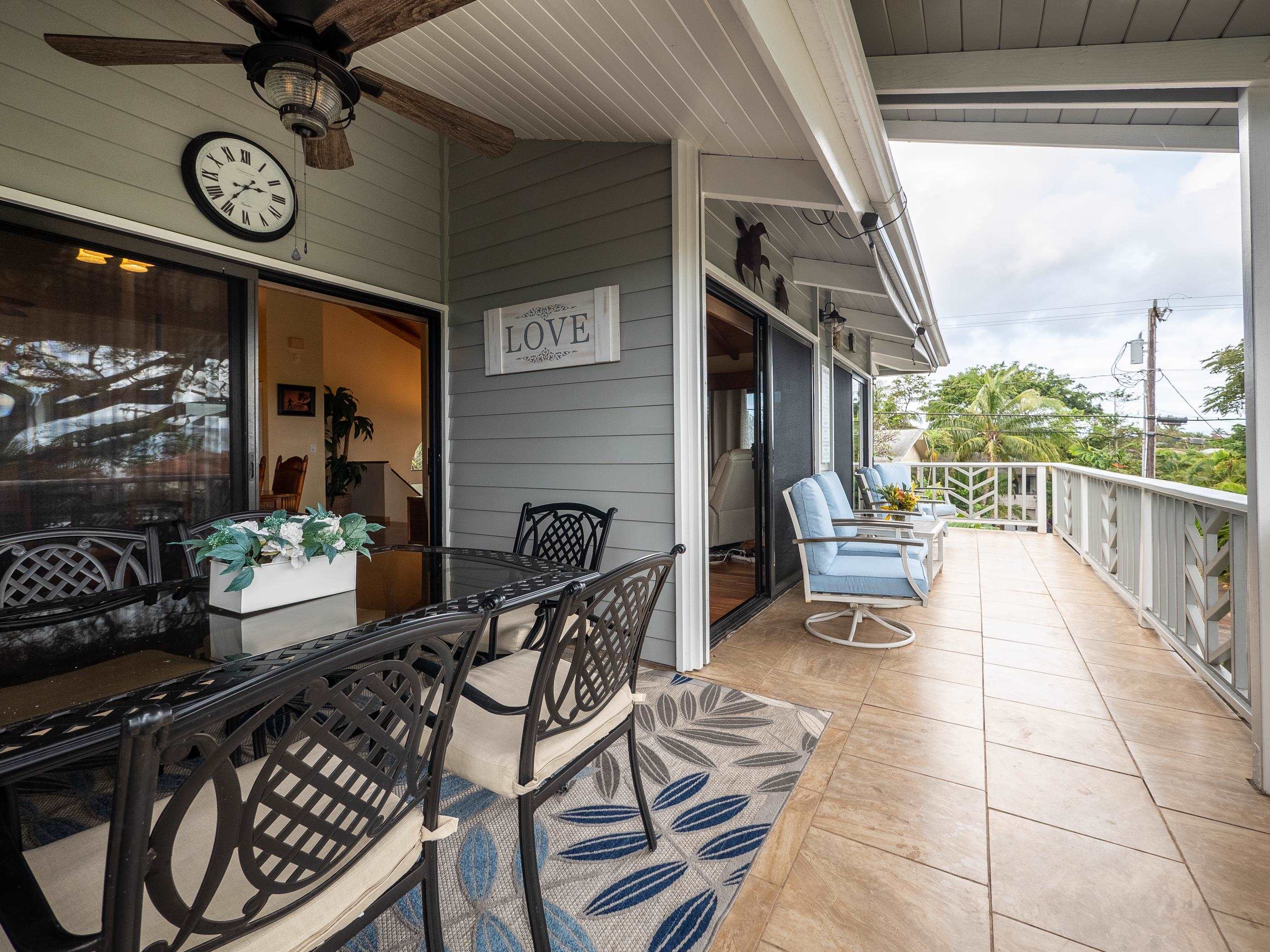 85 Hui Rd F, Unit A Lahaina, HI 96761 - Photo 31 of 39 Spacious wrap around lanai BBQ included