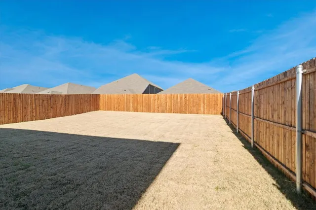 a view of wooden fence