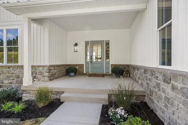 a view of entrance of house
