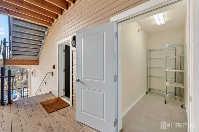 a view of front door