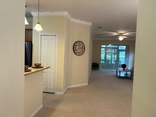 3551 Funston Circle Melbourne, FL 32940 - Photo 42 of 42 a view of a livingroom with furniture and a ceiling fan