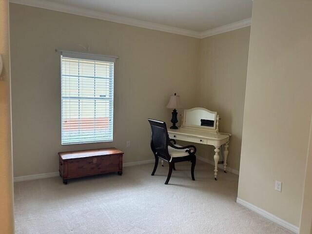 3551 Funston Circle Melbourne, FL 32940 - Photo 24 of 42 a room with a desk chair and a window
