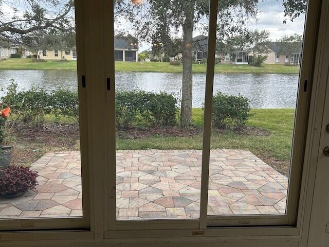3551 Funston Circle Melbourne, FL 32940 - Photo 4 of 42 a view of lake from a window