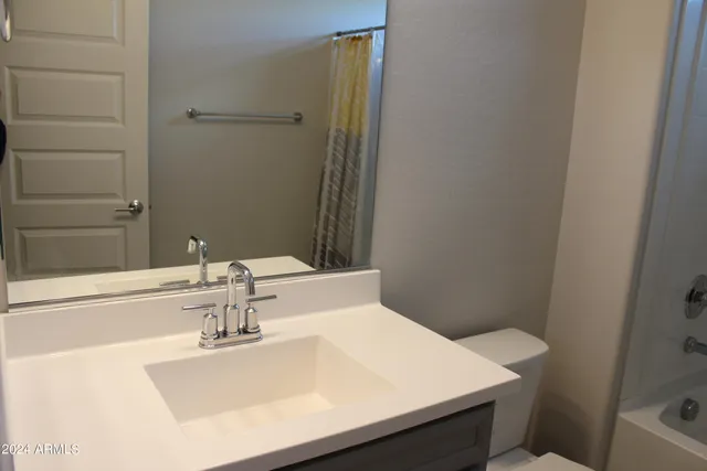 a bathroom with a sink and a toilet