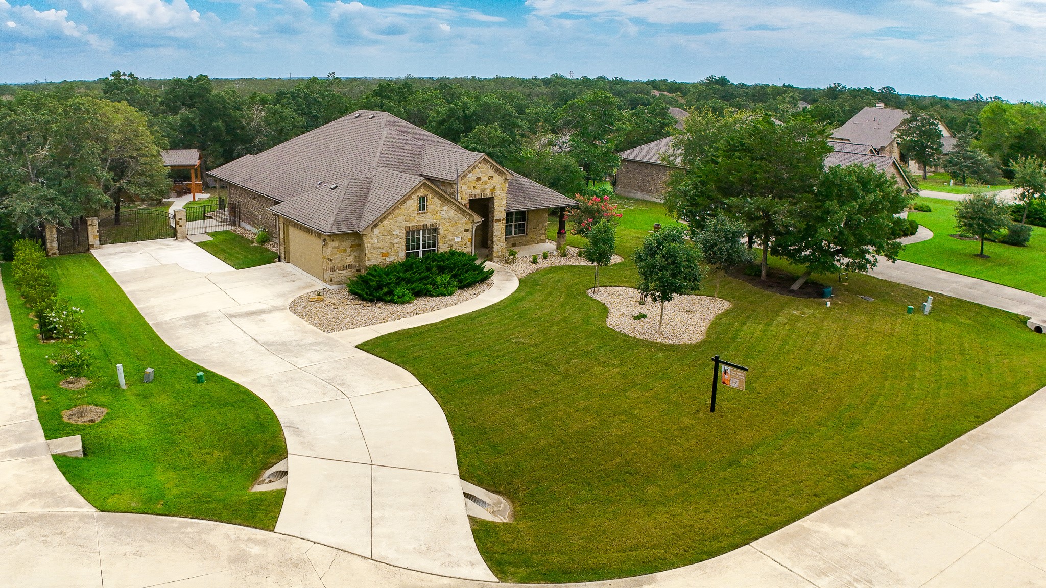 107 Tylee Circle Bastrop, TX 78602 - Photo 1 of 40 Bird's eye view