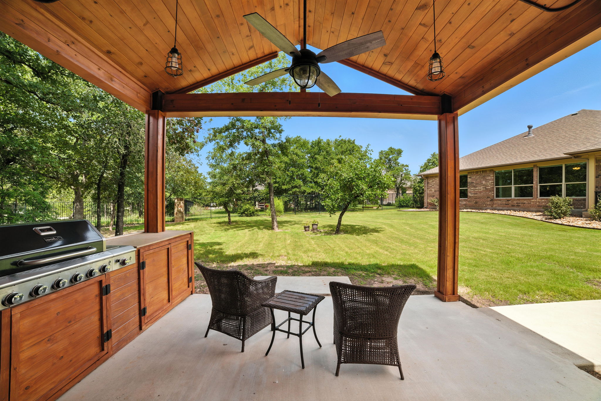 107 Tylee Circle Bastrop, TX 78602 - Photo 36 of 40 a view of a swimming pool with a patio