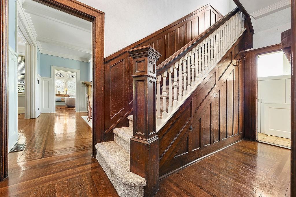 2057 Beechwood Boulevard Pittsburgh, PA 15217 - Photo 10 of 49 a view of entryway and hall with wooden floor