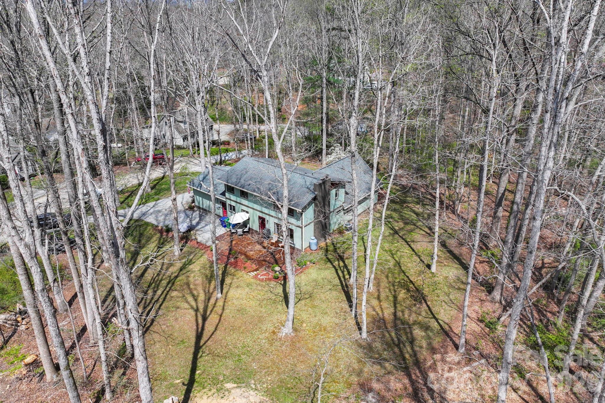 27 Spring Hill Circle Arden, NC 28704 - Photo 45 of 47 a view of yard from deck
