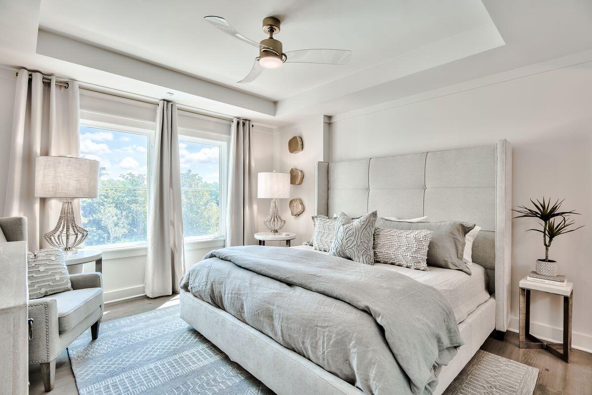 337 Bridge Lane, Unit 102B Inlet Beach, FL 32461 - Photo 27 of 50 a bedroom with a large bed and a window