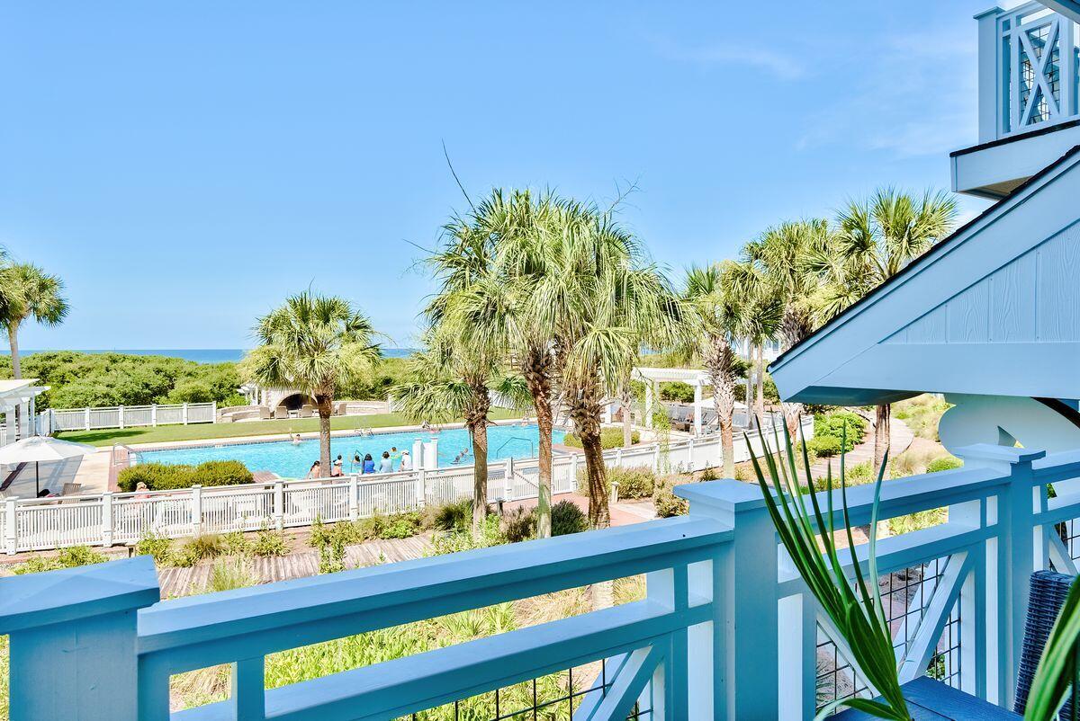 337 Bridge Lane, Unit 102B Inlet Beach, FL 32461 - Photo 8 of 50 a view of a balcony with sitting area