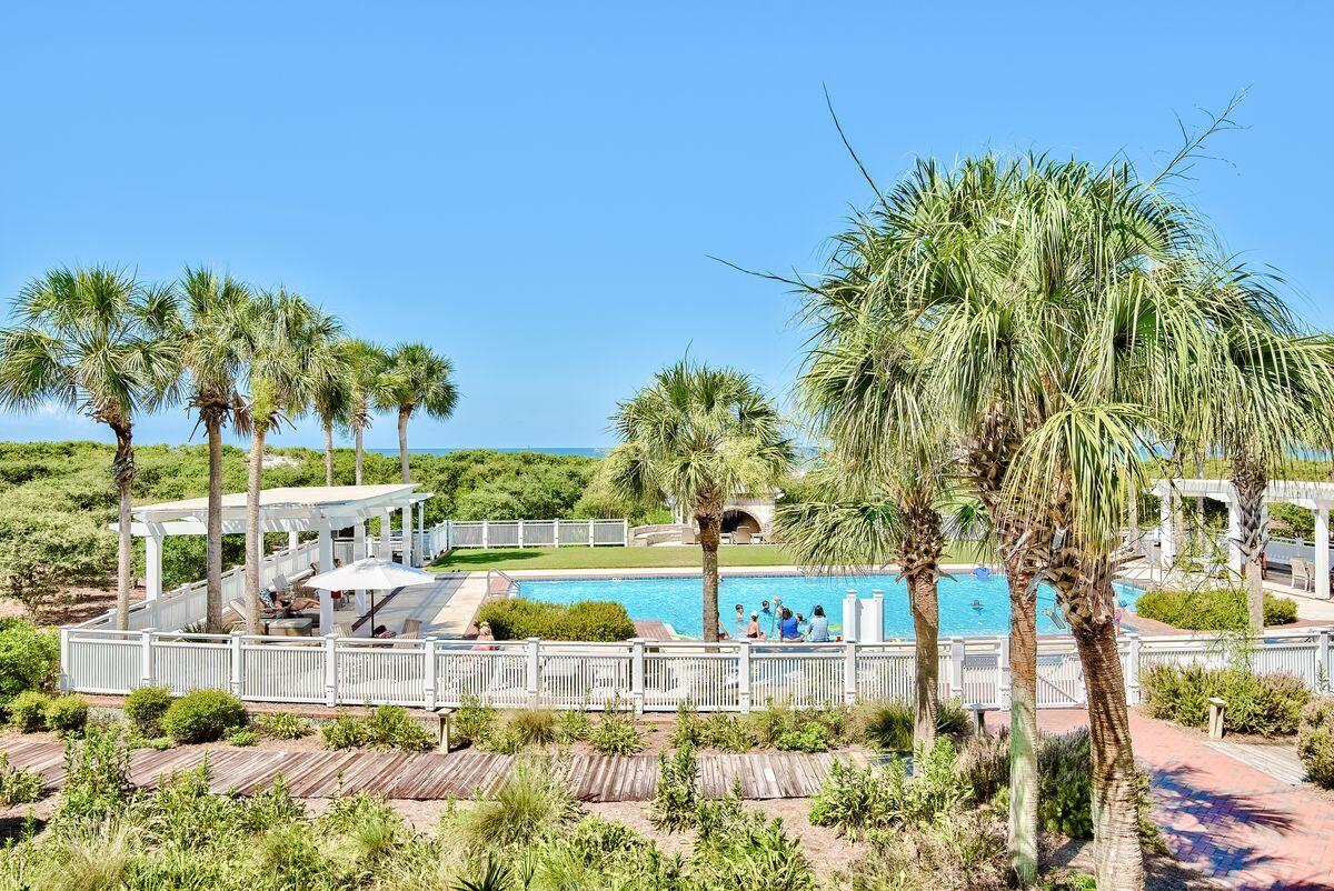337 Bridge Lane, Unit 102B Inlet Beach, FL 32461 - Photo 9 of 50 a view of swimming pool with outdoor seating and yard