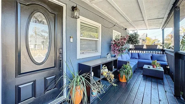 wooden floor view with sitting space and wooden floor