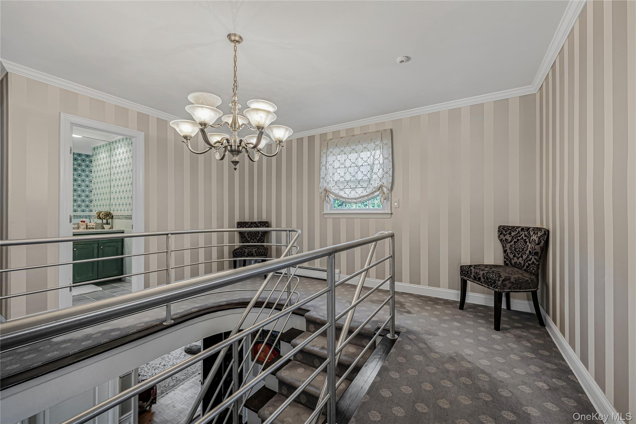 18 Woodland Road Roslyn, NY 11576 - Photo 12 of 21 a view of a room with gym equipment