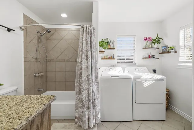 a view of a small space