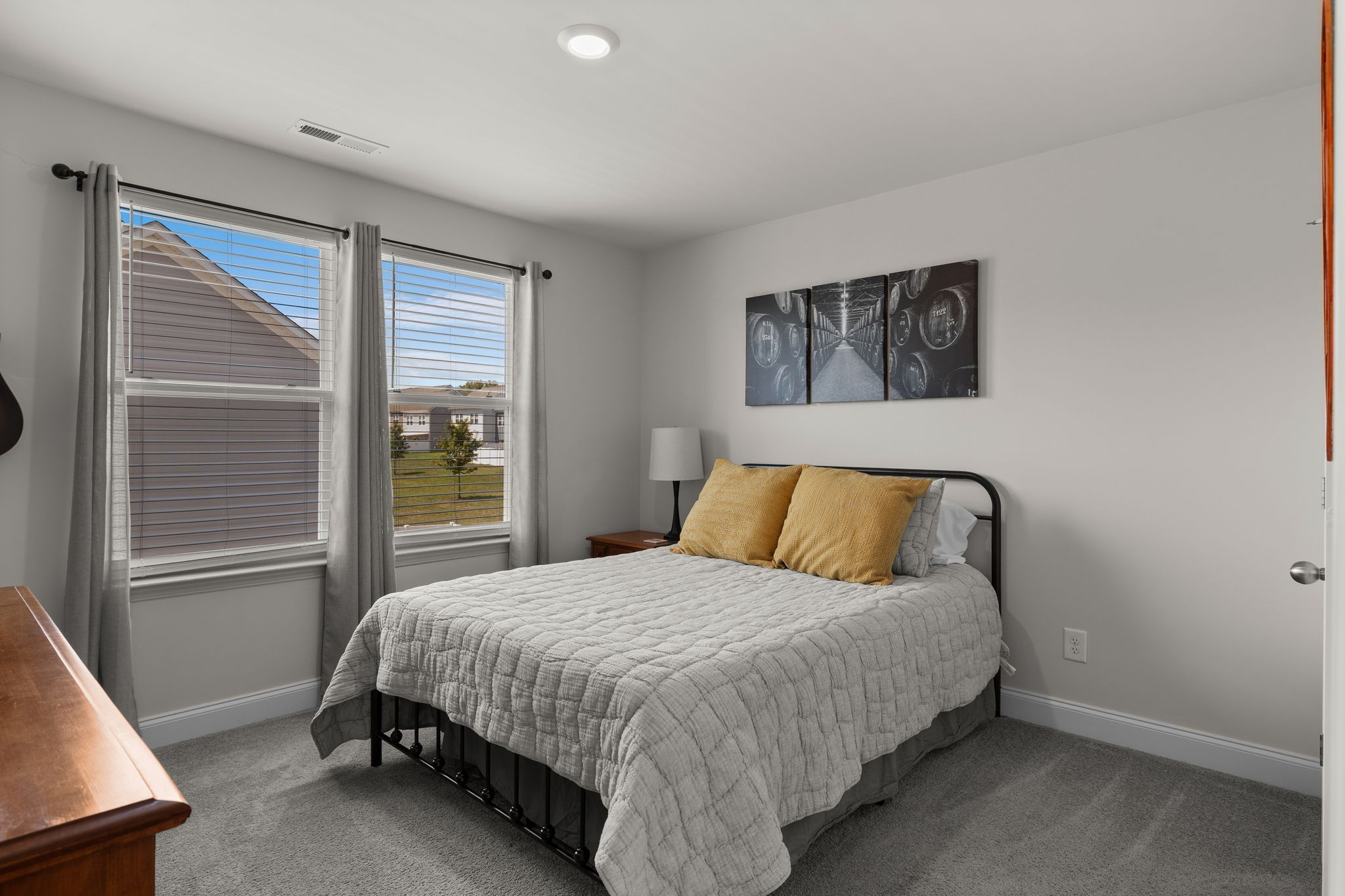 1247 June Wilde Ridge Spring Hill, TN 37174 - Photo 25 of 47 a bedroom with a bed and a window