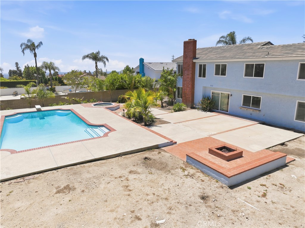 5259 Galloway Street Rancho Cucamonga, CA 91701 - Photo 31 of 34 Pool, Spa Fire Pit and Patio Deck