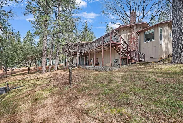 a view of outdoor space with trees
