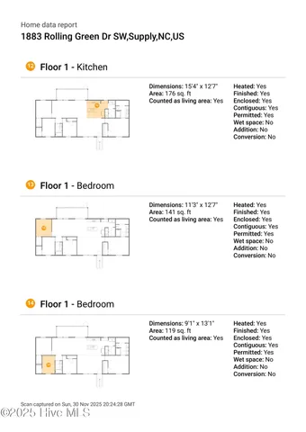 $275,000 | 1883 Rolling Green Drive Southwest, Supply, NC 28462