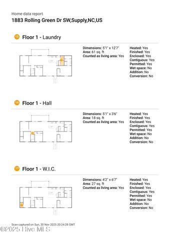 $275,000 | 1883 Rolling Green Drive Southwest, Supply, NC 28462