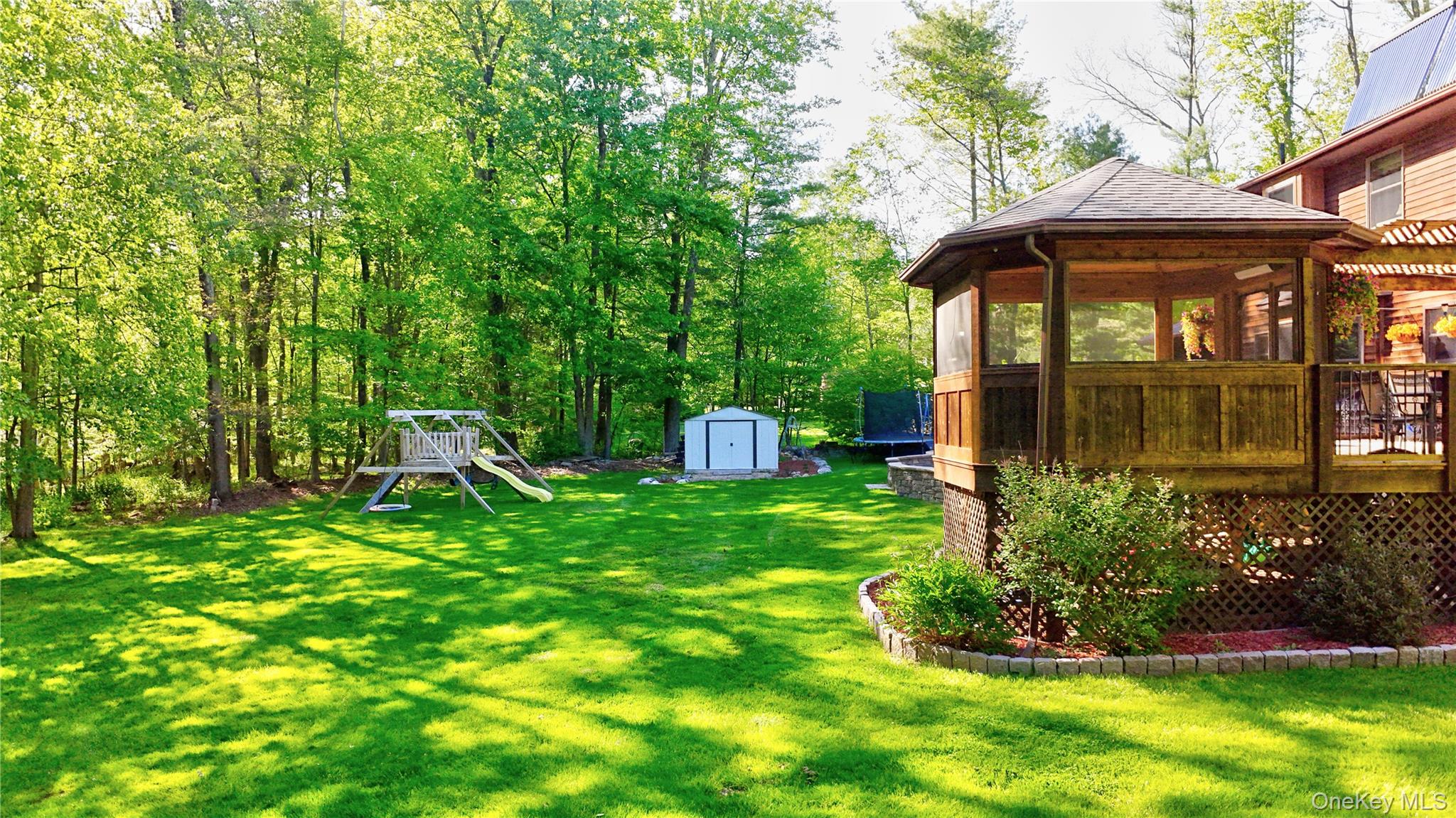 29 Valley View Road Bloomingburg, NY 12721 - Photo 38 of 50 a backyard of a house with seating space