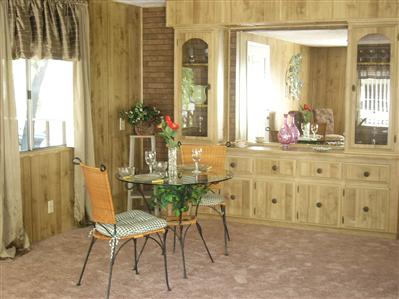 188 Rancho Verde Circle, Unit 188 Rohnert Park, CA 94928 - Photo 5 of 12 Nice dining area for entertaining. Beautiful china hutch in back stays with the house!