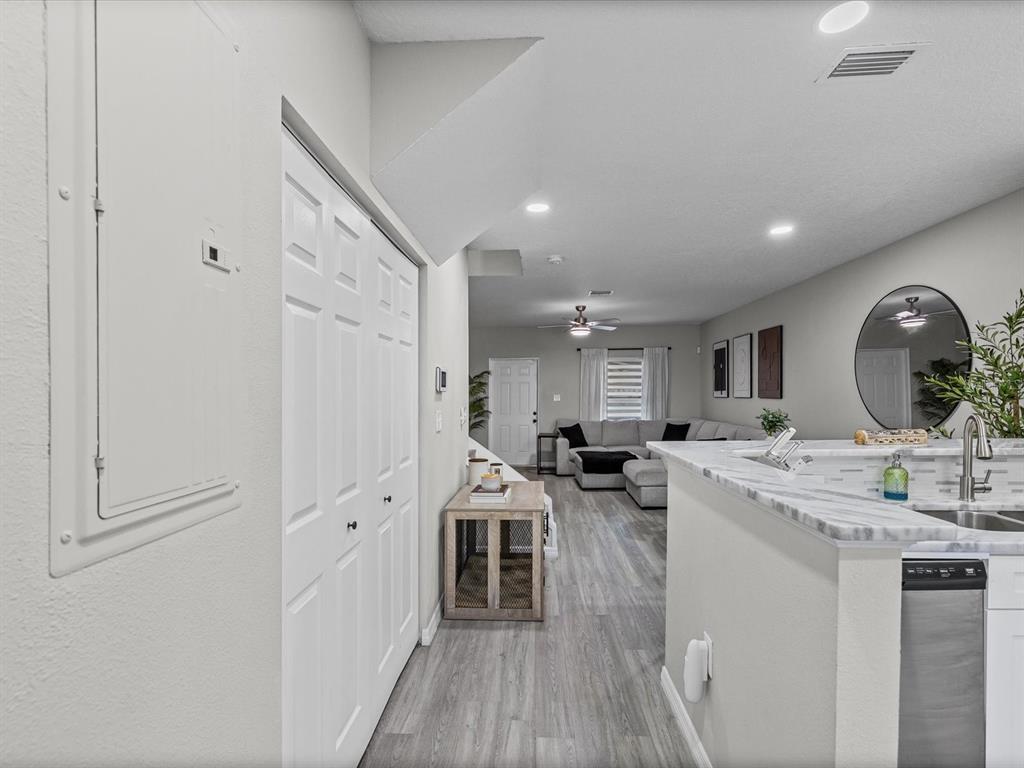 4367 Har Paul Circle Tampa, FL 33614 - Photo 2 of 31 a very nice looking dining room with a large window and stainless steel appliances
