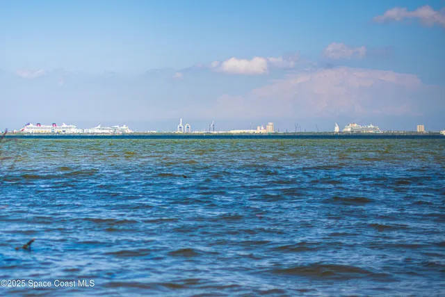 a view of an ocean beach