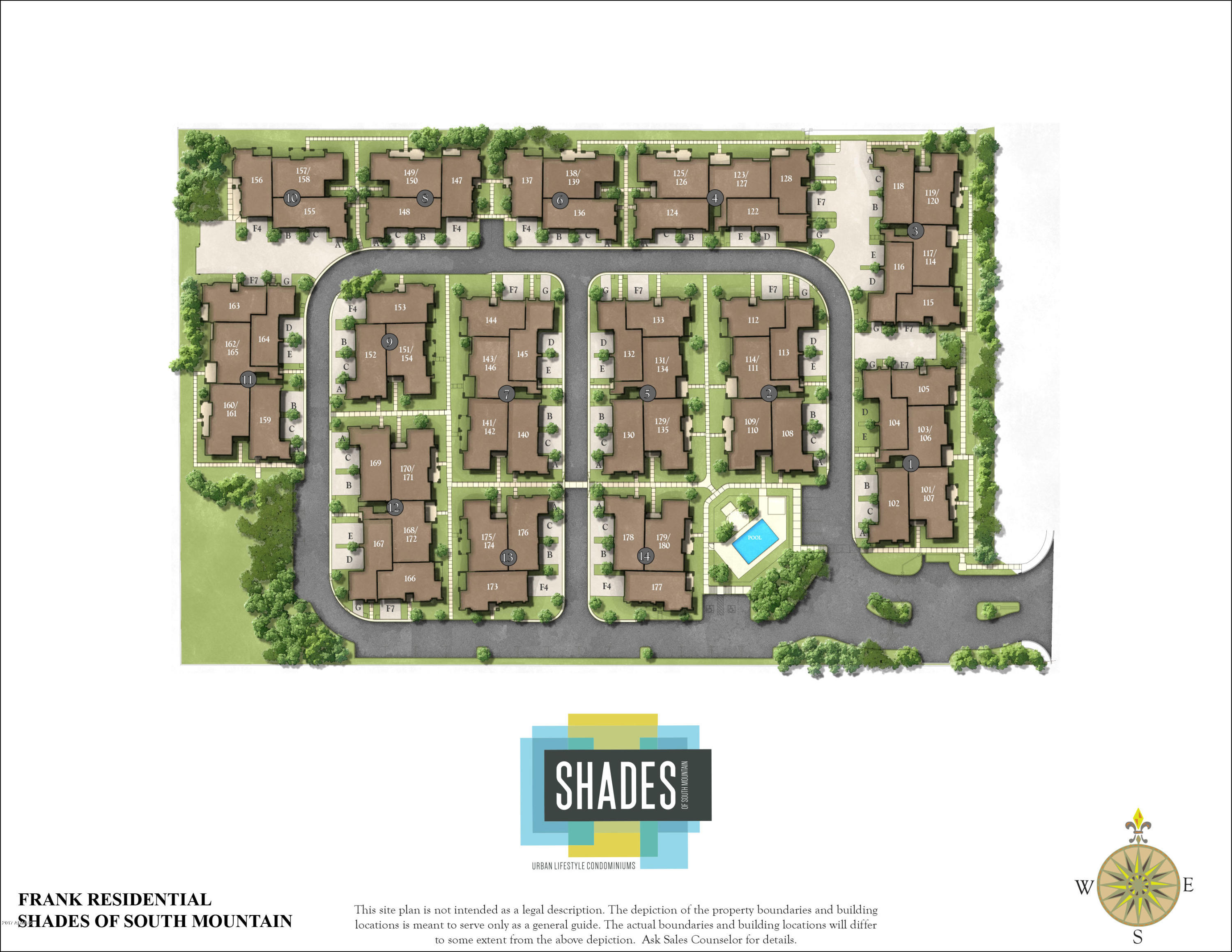 3900 East Baseline Road, Unit 154 Phoenix, AZ 85042 - Photo 2 of 2 Final Site Plan Color - Focus 360