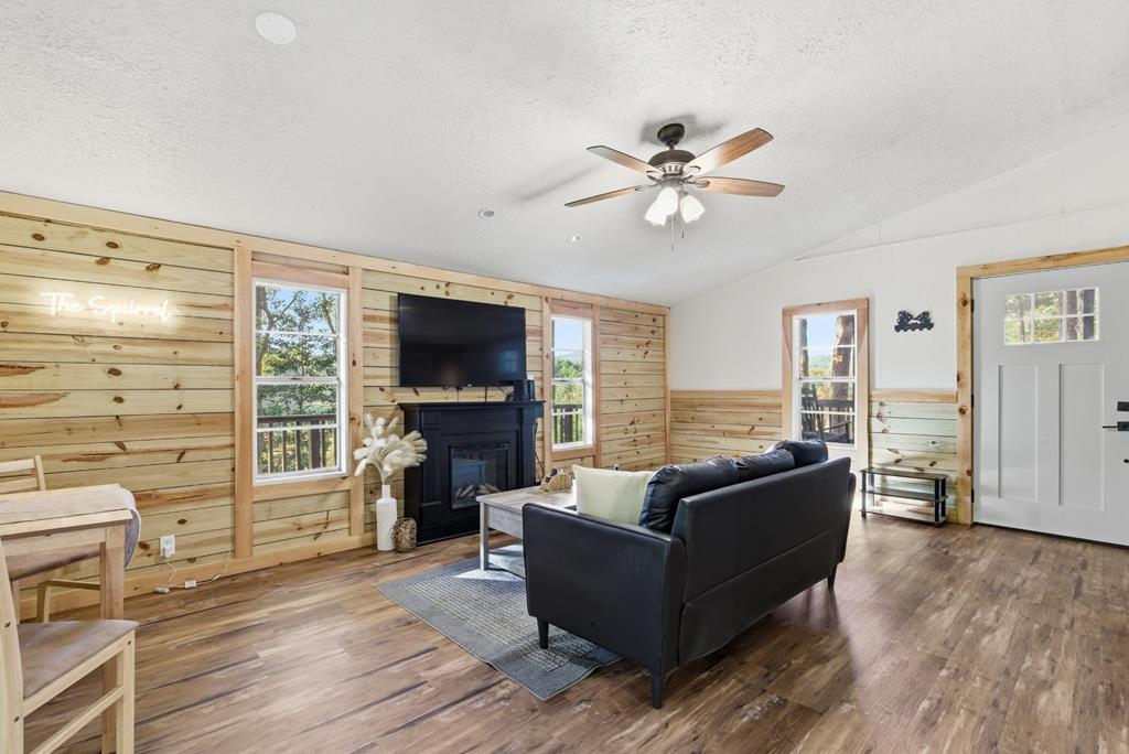 5240 Squirrel Hunting Road Blairsville, GA 30512 - Photo 11 of 40 a living room with furniture and a flat screen tv