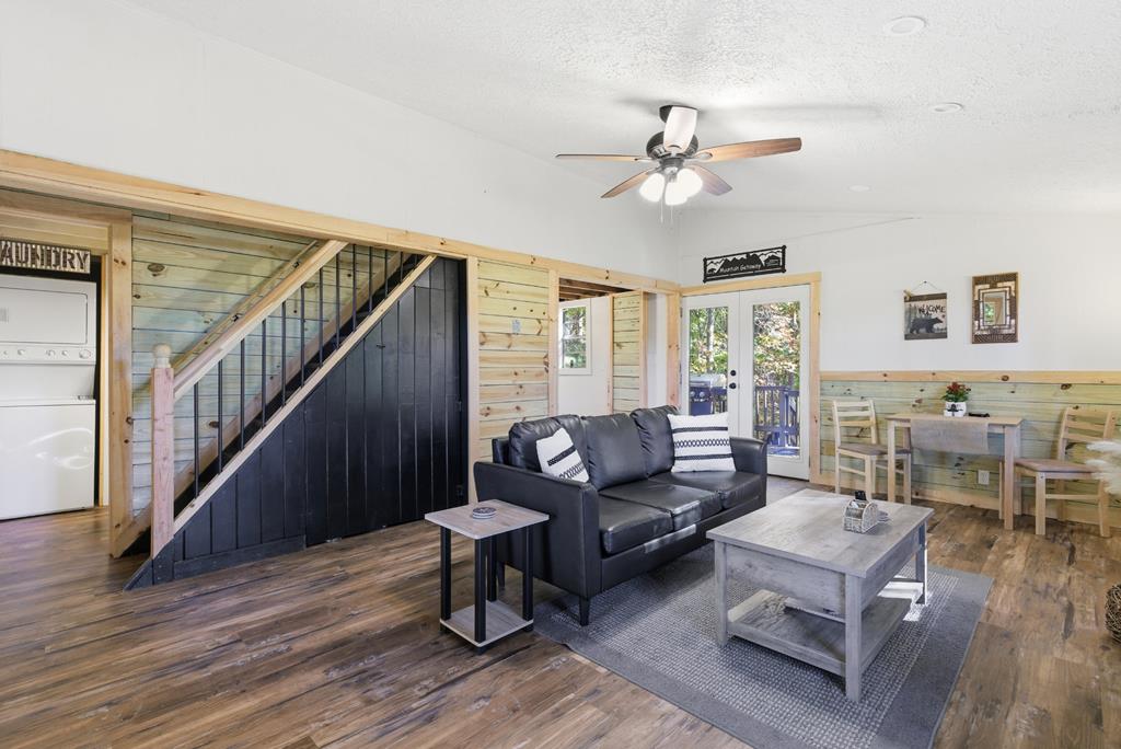 5240 Squirrel Hunting Road Blairsville, GA 30512 - Photo 14 of 40 a living room with furniture and a wooden floor