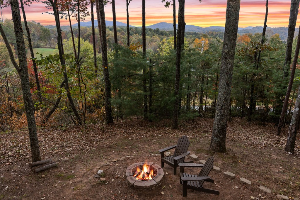 5240 Squirrel Hunting Road Blairsville, GA 30512 - Photo 29 of 40 a view of a lake with a forest