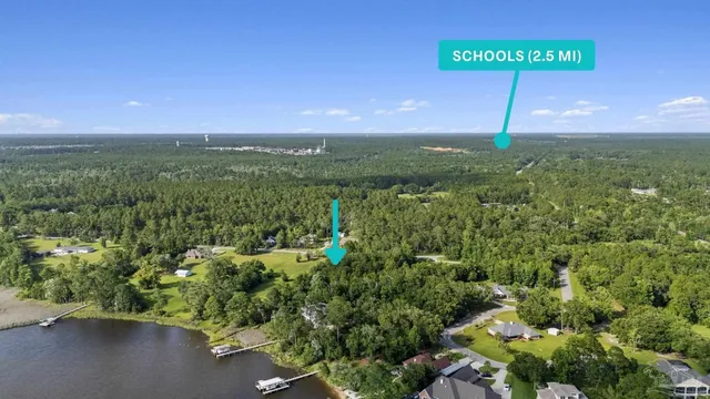 a view of a city street from a yard