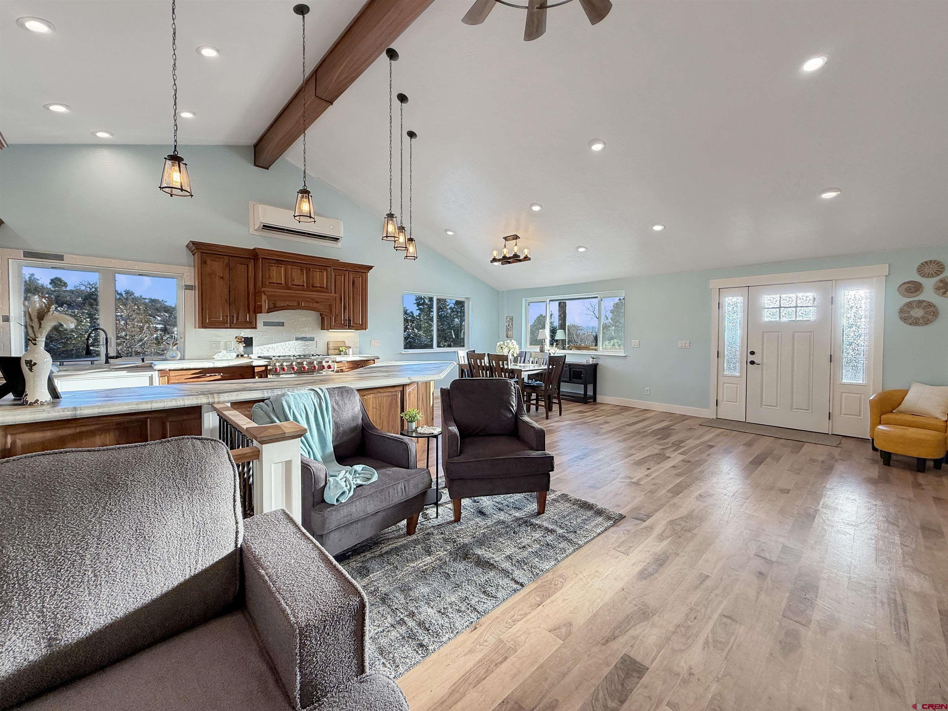 27425 Rd P.7 Dolores, CO 81323 - Photo 12 of 45 a living room with furniture and kitchen view
