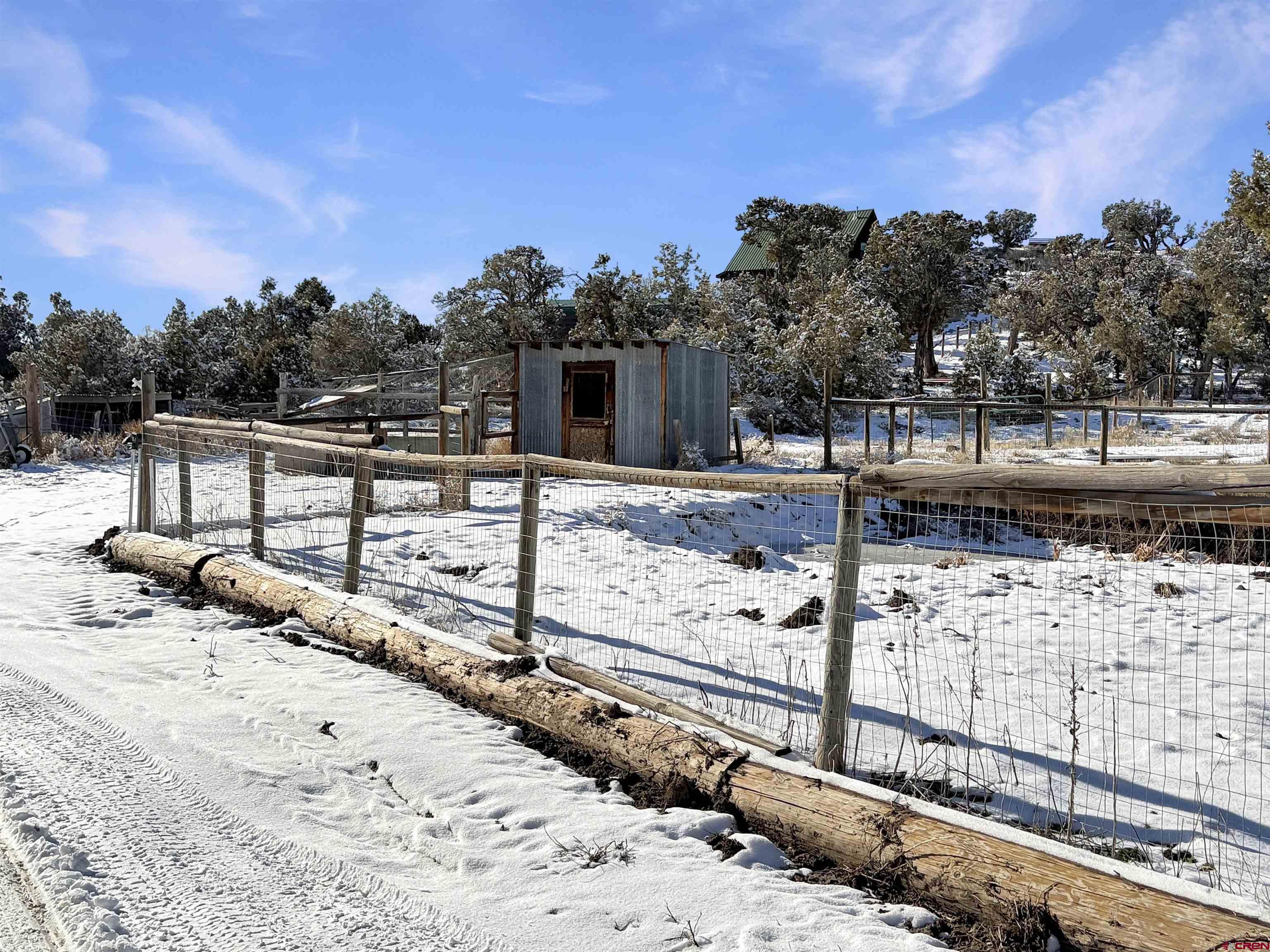 27425 Rd P.7 Dolores, CO 81323 - Photo 35 of 45 a view of a terrace with a snow