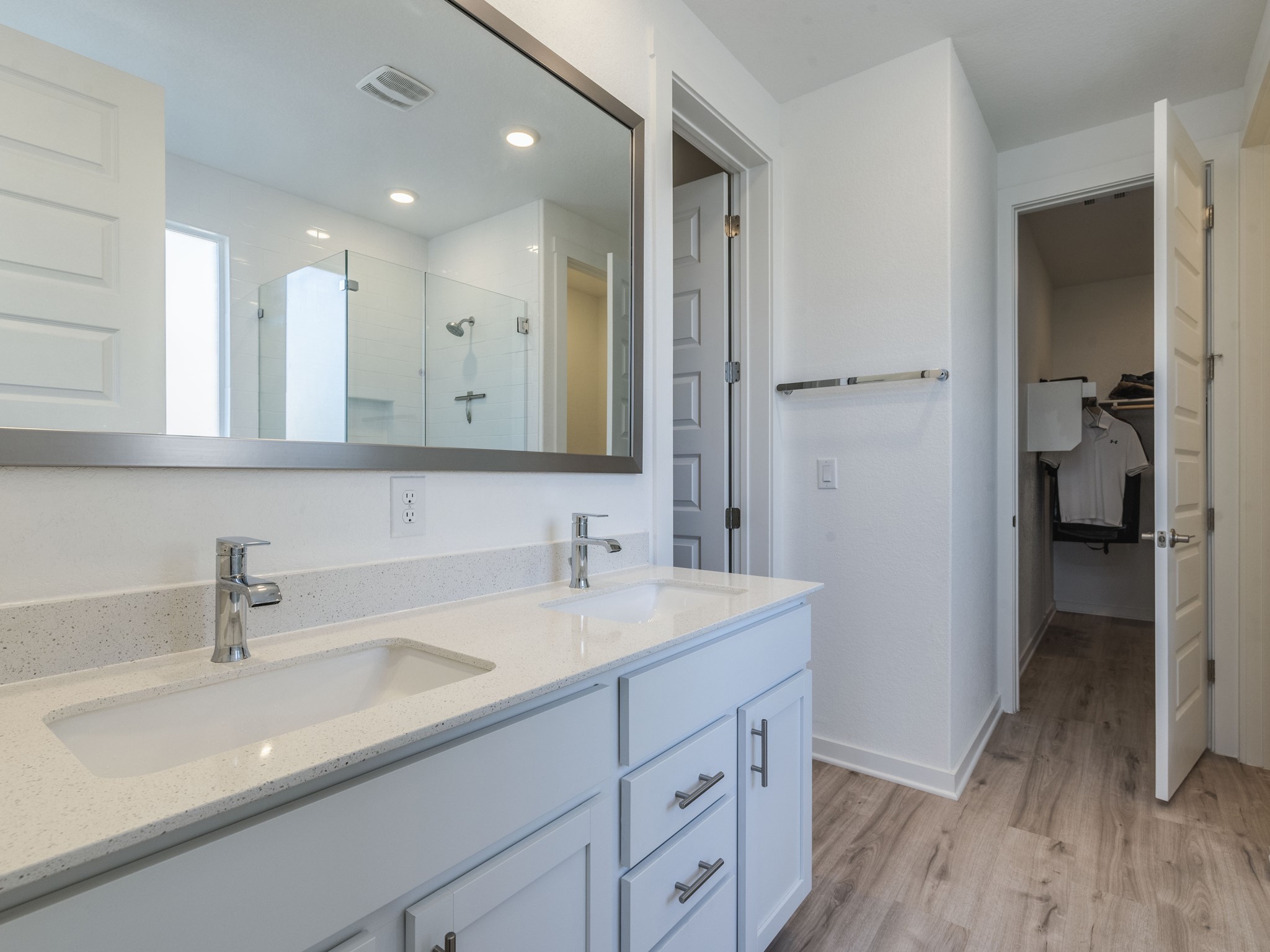 2132 Centerline Lane Georgetown, TX 78628 - Photo 12 of 30 Ensuite bathroom, double walk in closets