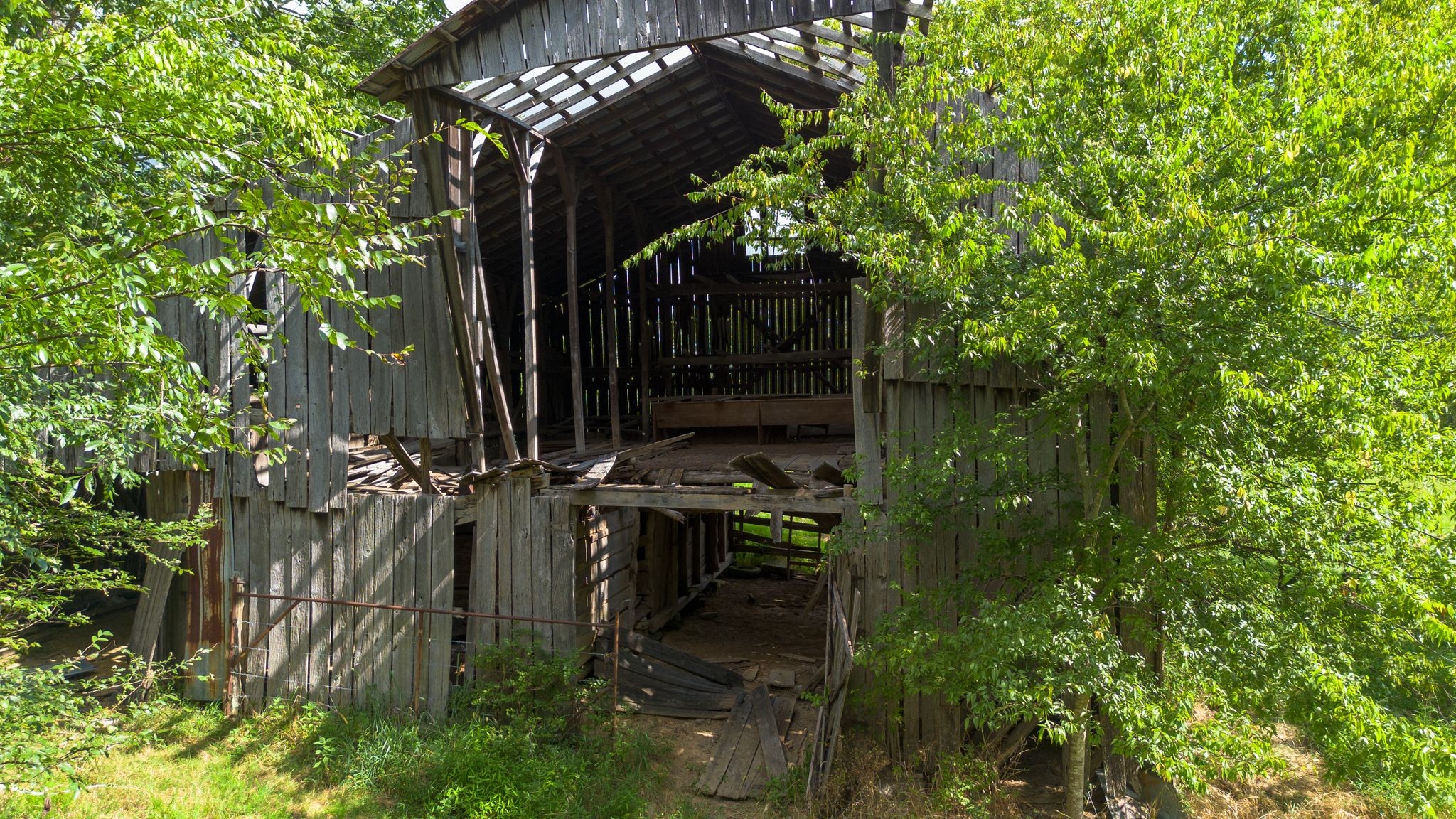 2882 Mobley Ridge Road Duck River, TN 38454 - Photo 51 of 70 a backyard of a house with lots of green space