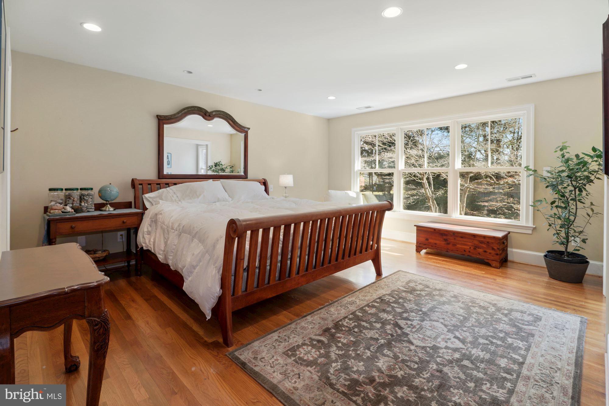 7201 Lenhart Drive Chevy Chase, MD 20815 - Photo 20 of 47 Primary Bedroom on 2nd level overlooking back yard