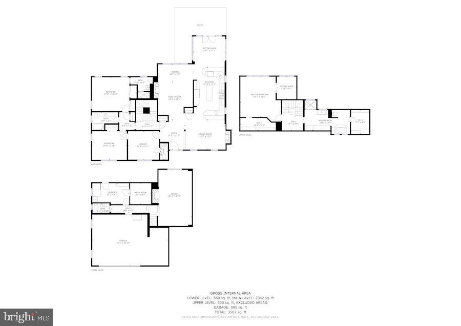 7201 Lenhart Drive Chevy Chase, MD 20815 - Photo 47 of 47 Full house floor plan