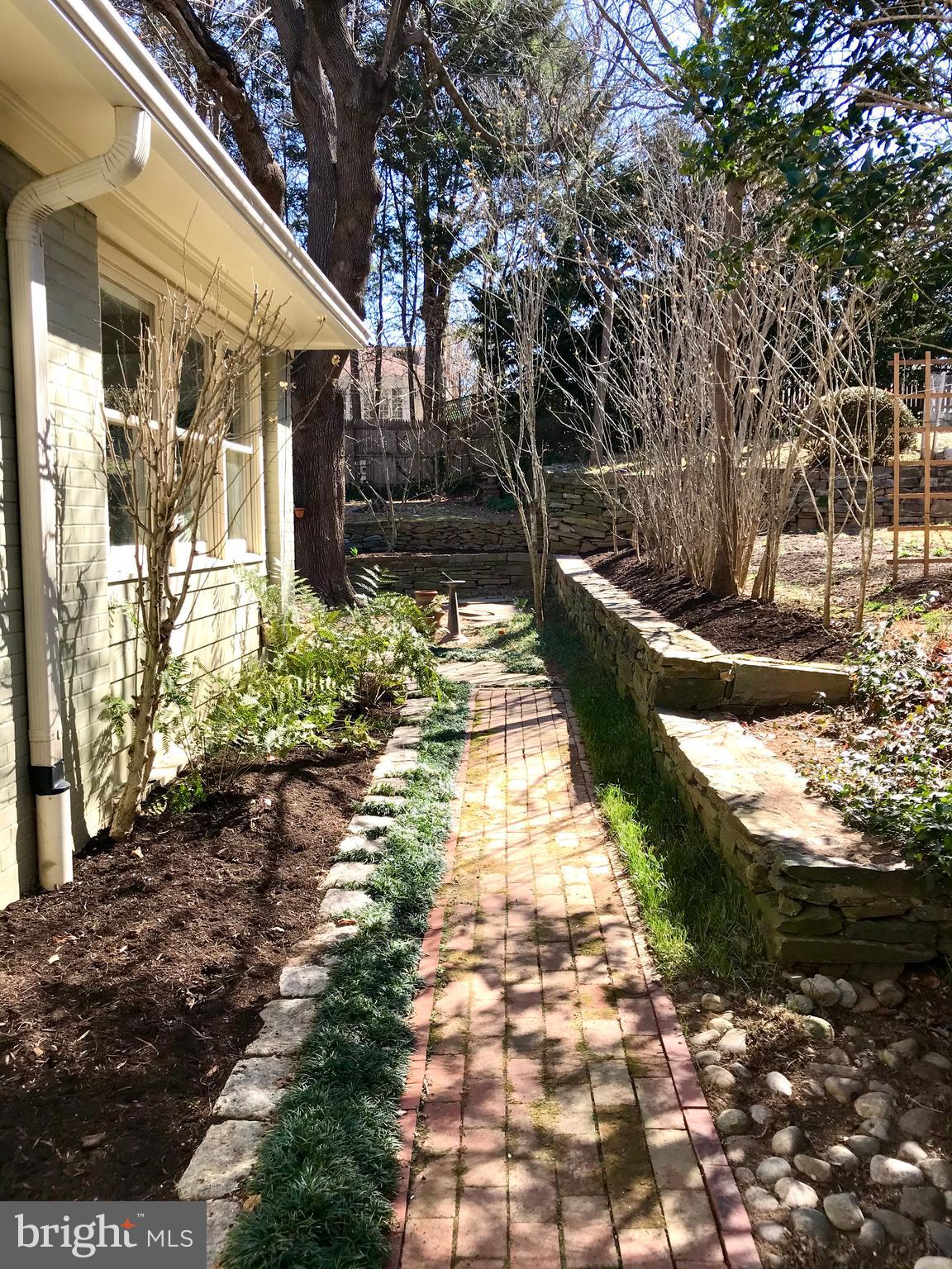 7201 Lenhart Drive Chevy Chase, MD 20815 - Photo 33 of 47 Pretty brick garden path