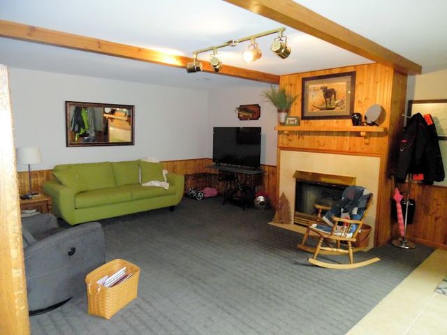 3720 East Flagg Road Ashton, IL 61006 - Photo 8 of 19 a living room with furniture and a fireplace