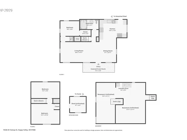 $515,000 | 15546 Southeast Clatsop Street, Happy Valley, OR 97086