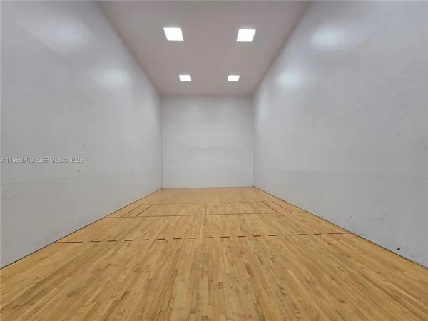 a view of empty room
